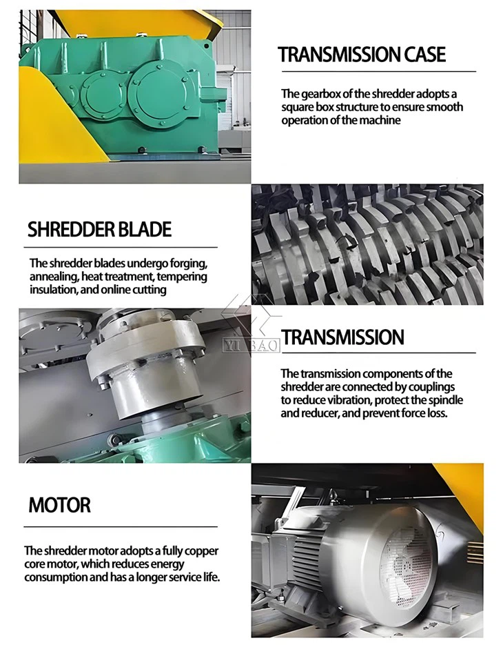 Organic Waste Shredder Dewatering Squeezer